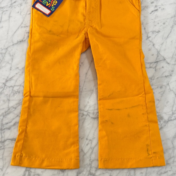 Deadstock NWT Little Levi's Kids Overalls Sz 5T retro 1970s - Picture 8 of 9